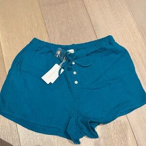 Linden Teal Women's Shorts